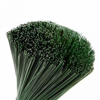 Green Lacquered Stub Wire - 0.80mm (21swg)