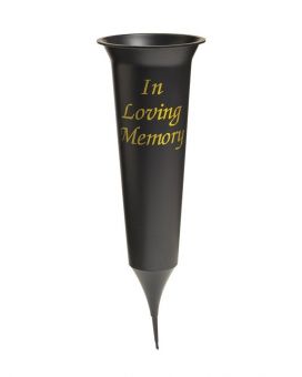 Grave Vase Spike - In Loving Memory