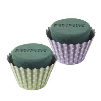 OASIS® Ideal Floral Foam Maxlife Dot Cupcakes