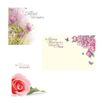 Remembrance Worded Cards