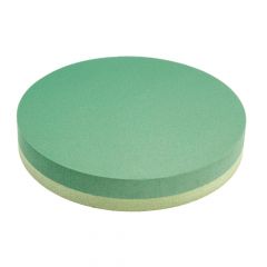 Green Backed - OASIS® FOAM FRAMES® Ideal Floral Foam Posy Pad - Ø:36cm (14")